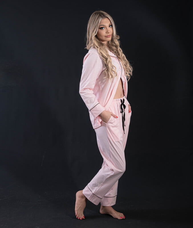 Premium Ladies Wrinkle Free Cotton Pajamas